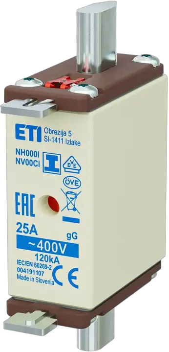 Obrázek NH000/I gG 25A/400V