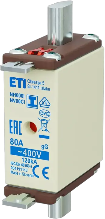 Obrázek NH000/I gG 80A/400V