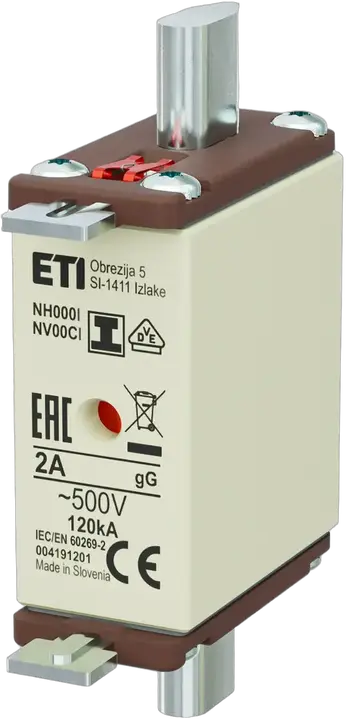Obrázek NH000/I gG 2A/500V