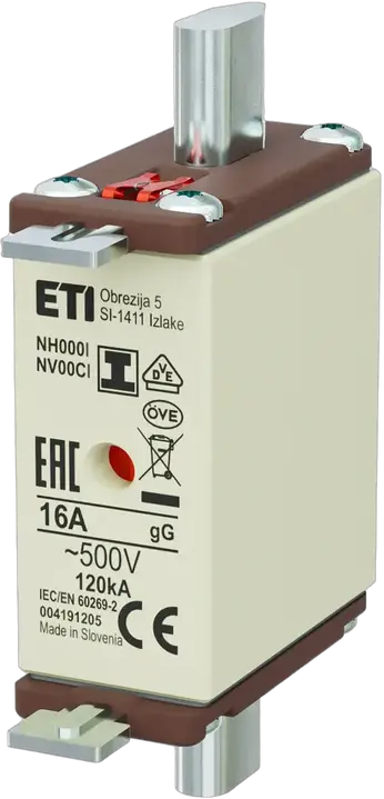 Obrázek NH000/I gG 16A/500V