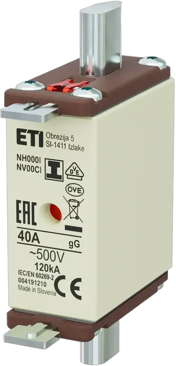 Obrázek NH000/I gG 40A/500V