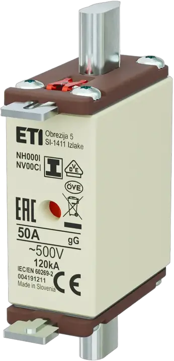 Obrázek NH000/I gG 50A/500V