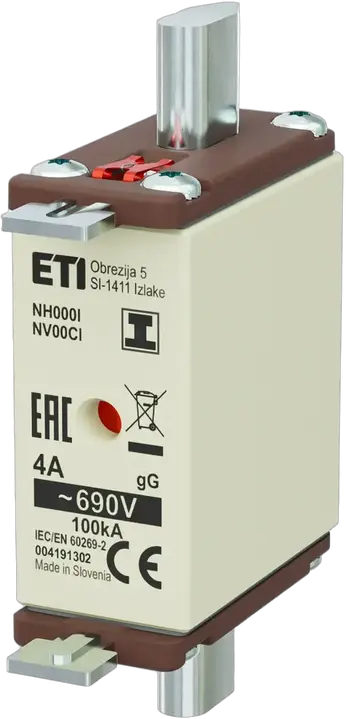 Obrázek NH000/I gG 4A/690V