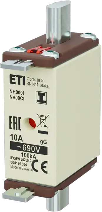 Obrázek NH000/I gG 10A/690V