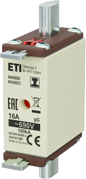 Obrázek NH000/I gG 16A/690V