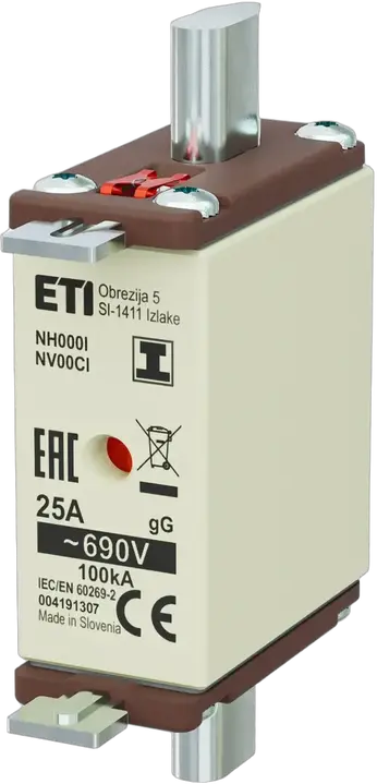 Obrázek NH000/I gG 25A/690V