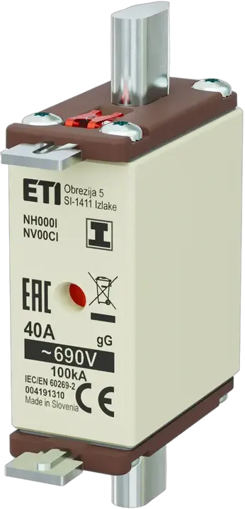 Obrázek NH000/I gG 40A/690V