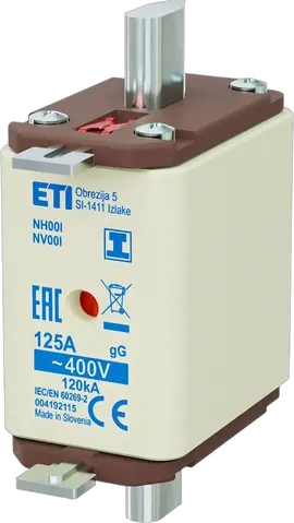 NH00/I gG 125A/400V