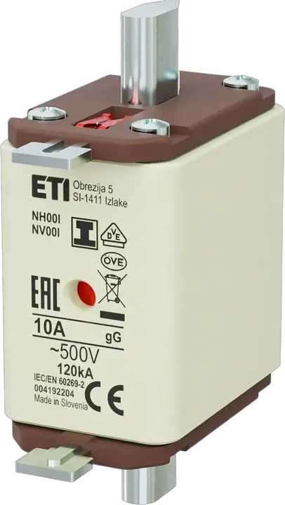 Obrázek NH00/I gG 10A/500V