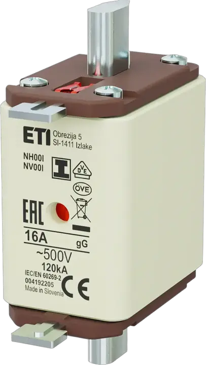 Obrázek NH00/I gG 16A/500V