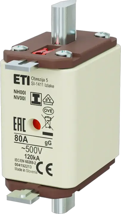 Obrázek NH00/I gG 80A/500V