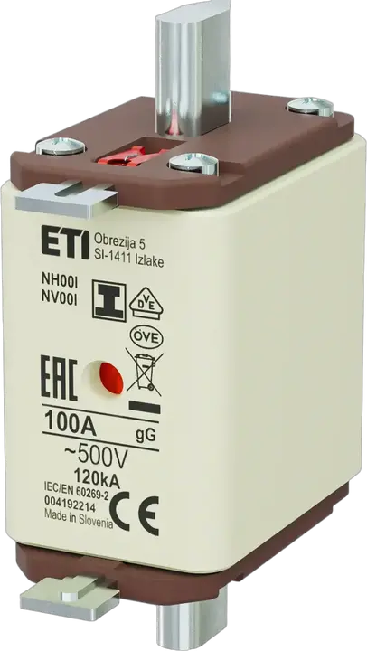 Obrázek NH00/I gG 100A/500V