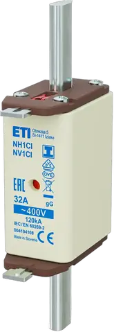 NH1C/I gG 32A/400V