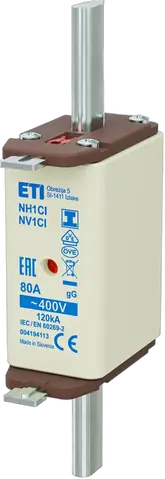 NH1C/I gG 80A/400V
