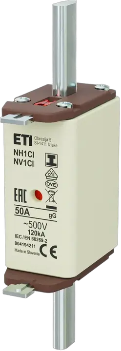 Obrázek NH1C/I gG 50A/500V
