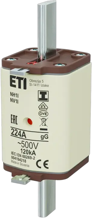 Obrázek NH1/I gG 224A/500V