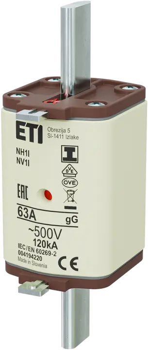 Obrázek NH1/I gG 63A/500V