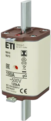 NH1/I gG 100A/500V
