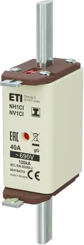 NH1C/I gG 40A/690V