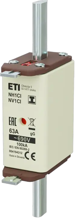 Obrázek NH1C/I gG 63A/690V