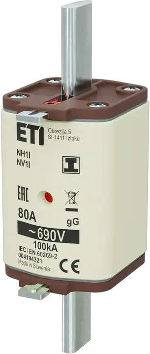 Obrázek NH1/I gG 80A/690V