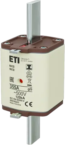 NH2/I gG 355A/500V