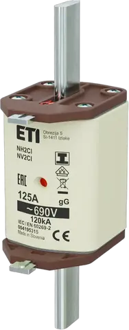 NH2C/I gG 125A/690V