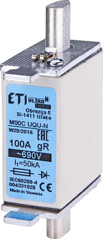 NH000 UQ gR 80A/690V