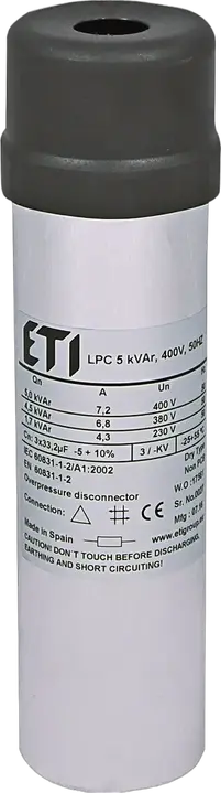 Obrázek LPC 5 kVAr, 400V, 50Hz