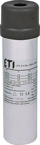 Obrázek LPC 5 kVAr, 400V, 50Hz