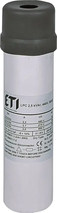 Obrázek LPC 2,5 kVAr, 440V, 50Hz