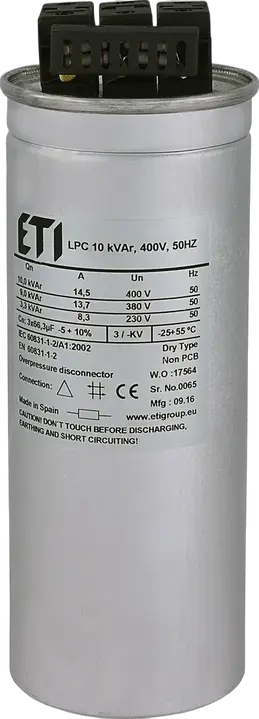 Obrázek LPC 10 kVAr, 400V, 50Hz