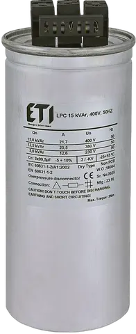 LPC 15 kVAr, 400V, 50Hz