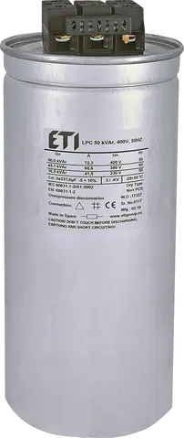 LPC 50 kVAr, 400V, 50Hz