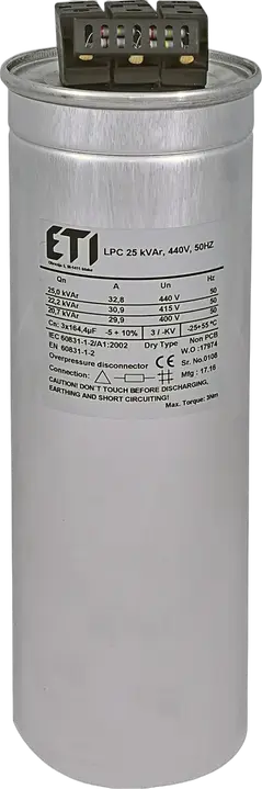 Obrázek LPC 10 kVAr, 440V, 50Hz