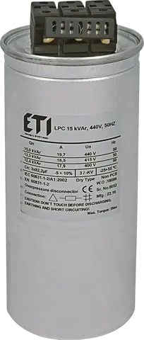LPC 15 kVAr, 440V, 50Hz
