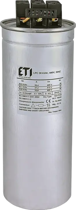 Obrázek LPC 30 kVAr, 440V, 50Hz