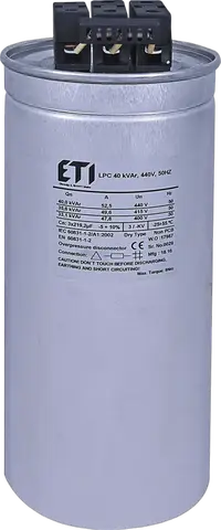 LPC 40 kVAr, 440V, 50Hz