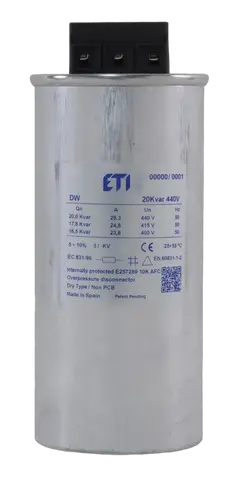 LPC-DW 15 kVAr, 400V, 50HZ