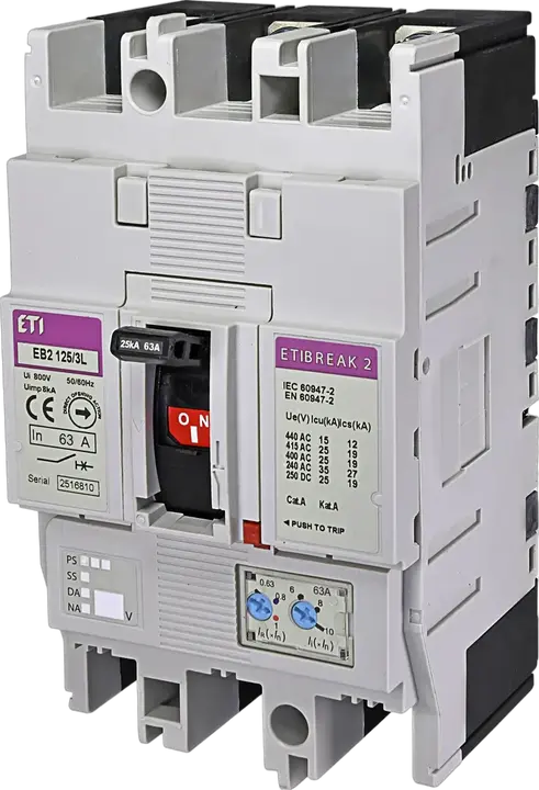 Obrázek EB2 125/3L 63A 3p