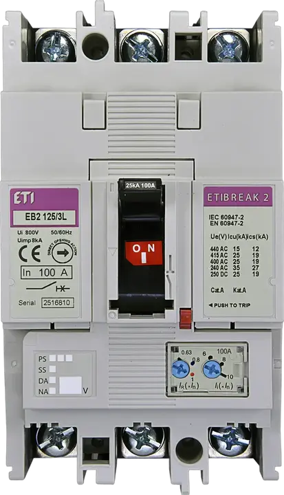 Obrázek EB2 125/3L 100A 3p