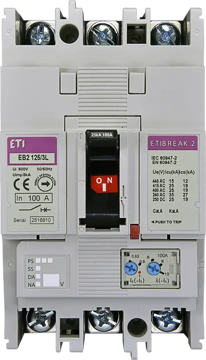 Obrázek EB2 125/3L 125A 3p