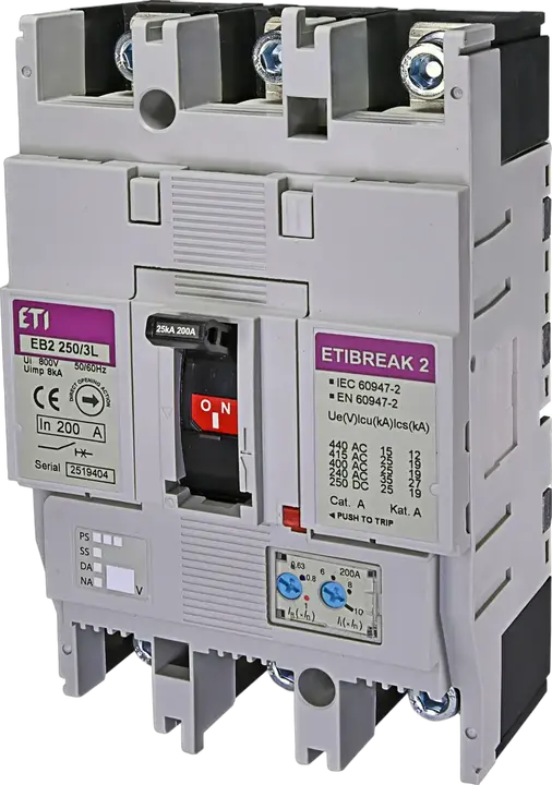 Obrázek EB2 250/3L 200A 3p