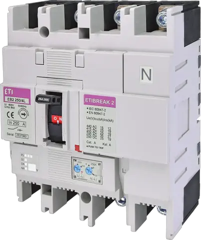 EB2 250/4L 160A 4p