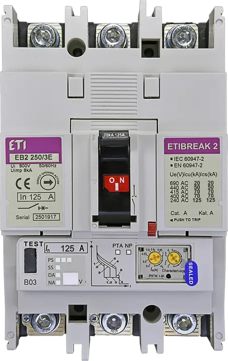 Obrázek EB2 250/3E 125A 3p
