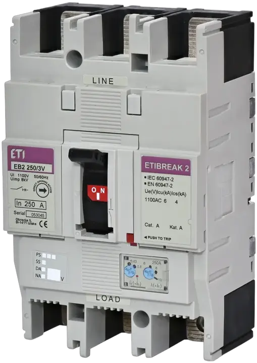 Obrázek EB2 250/3V 250A 3p 1100V