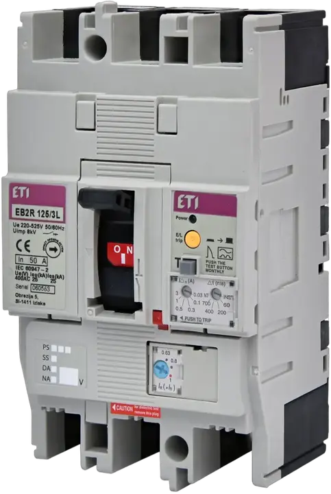 Obrázek EB2R 125/3L 50A 3P