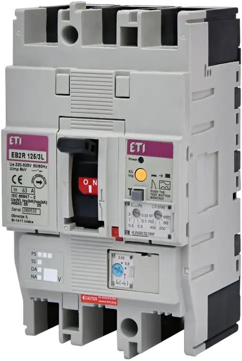 Obrázek EB2R 125/3L 63A 3P