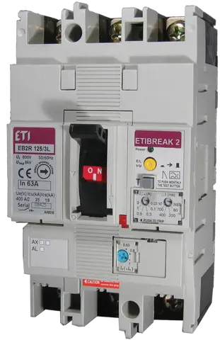 Obrázek EB2R 125/4L 50A 4P
