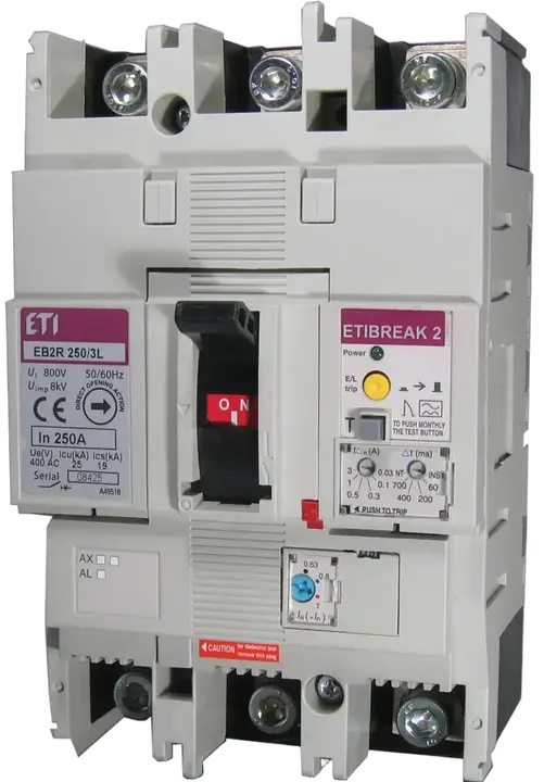 Obrázek EB2R 250/3L 160A 3P